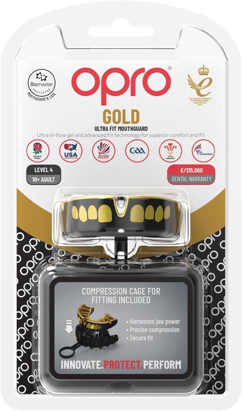 Ju Sports OPRO Zahnschutz Gold Grillz black/gold Senior 2022 Meist gekauft