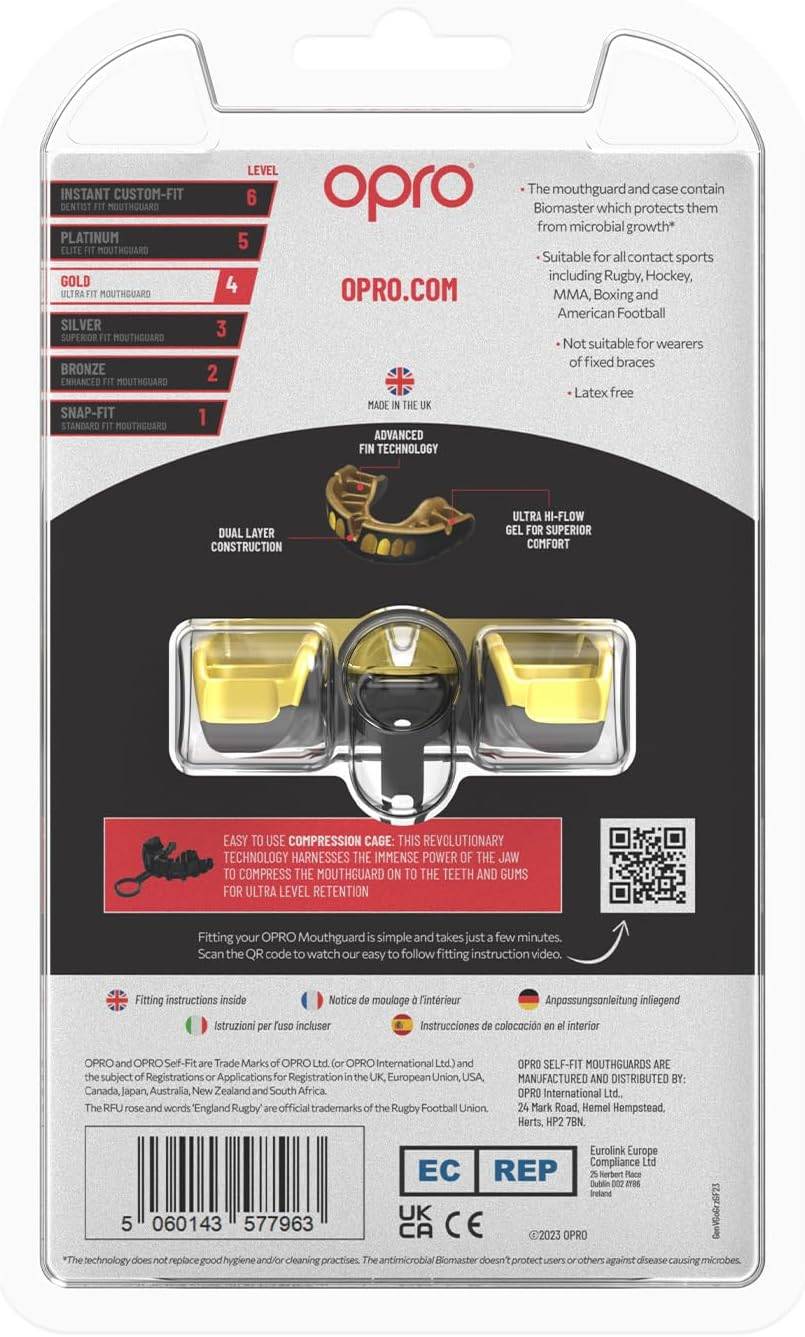 Ju Sports OPRO Zahnschutz Gold Grillz black/gold Senior 2022 Meist gekauft