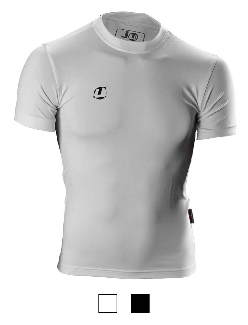Ju Sports Compression Shirt kurzarm weiß Online