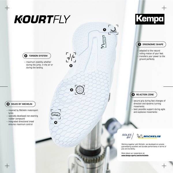 Kempa Kourtfly Hallenschuhe Günstiger Verkauf