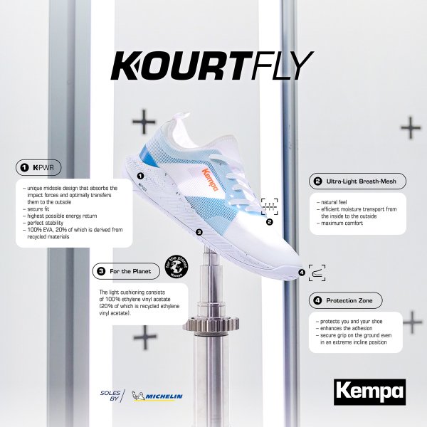 Kempa Kourtfly W Hallenschuhe Kostenloser Versand