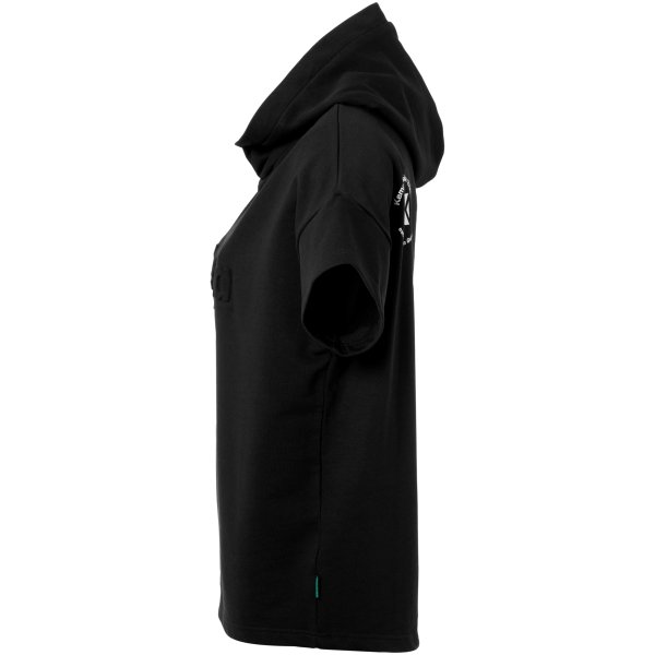 Kempa Hood Shirt Women Black & White Begrenzte Freigabe