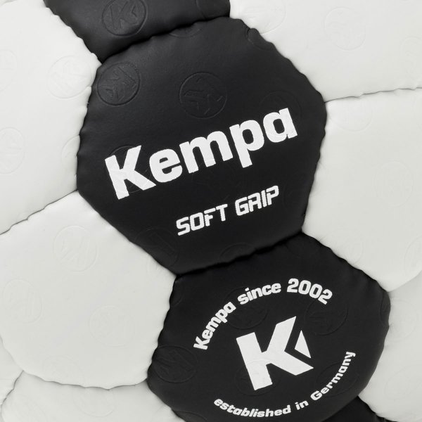Kempa Soft Grip Black & White Kinderhandball Räumungsverkauf