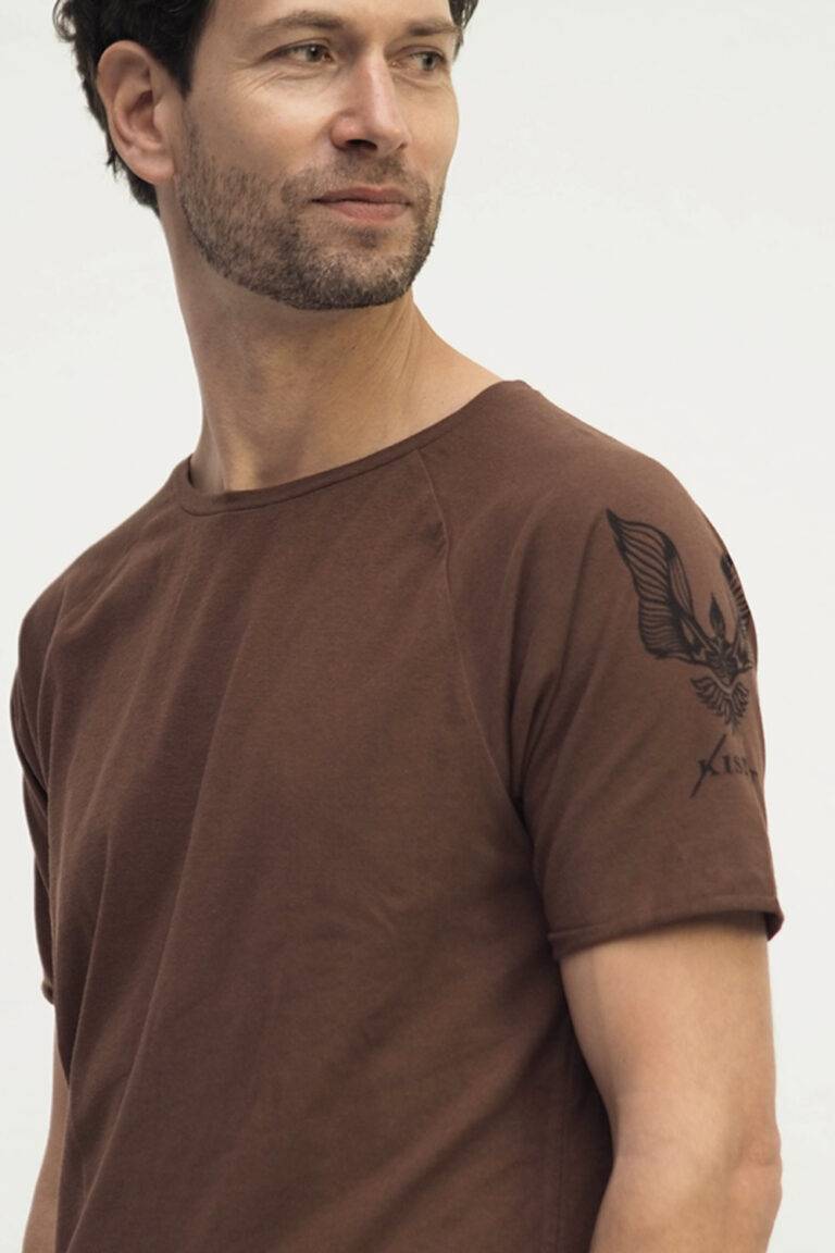 Kismet Yogastyle Arjuna Tee brown Auslauf