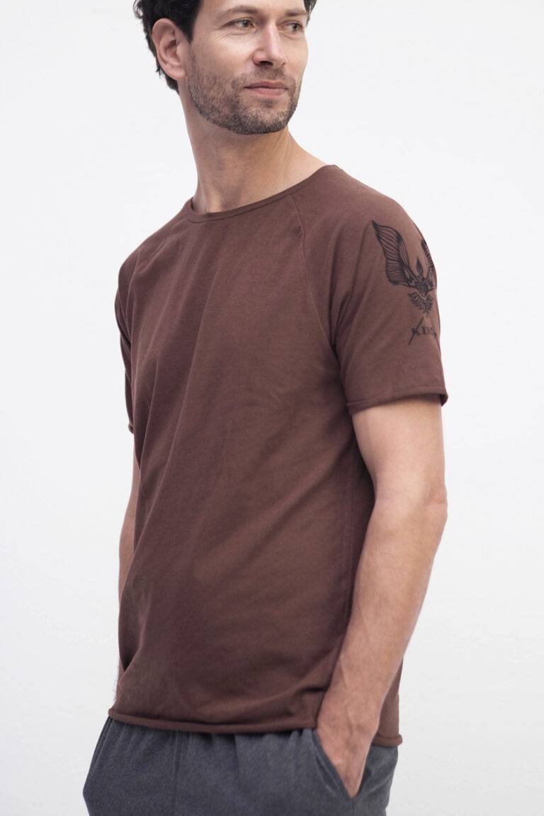 Kismet Yogastyle Arjuna Tee brown Auslauf