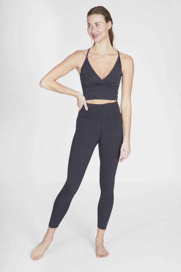 Kismet Yogastyle Love Crop Top anthracite Blitzverkäufe