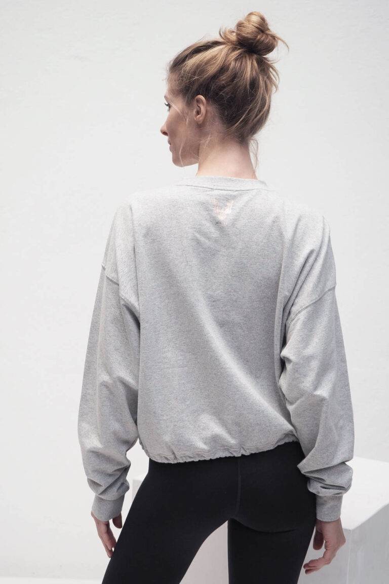 Kismet Yogastyle Garuda Sweatshirt light grey marl Begrenzte Freigabe
