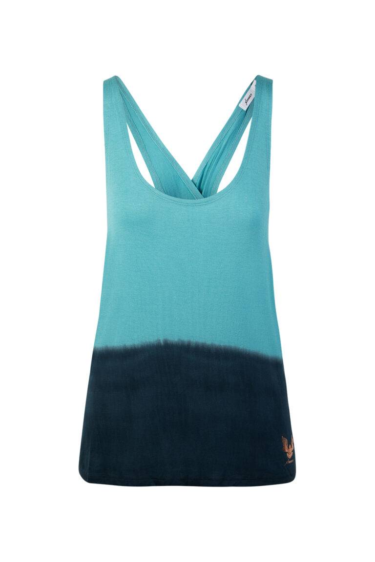 Kismet Yogastyle Aja Tank Batik turquoise Sonderangebot der Fabrik