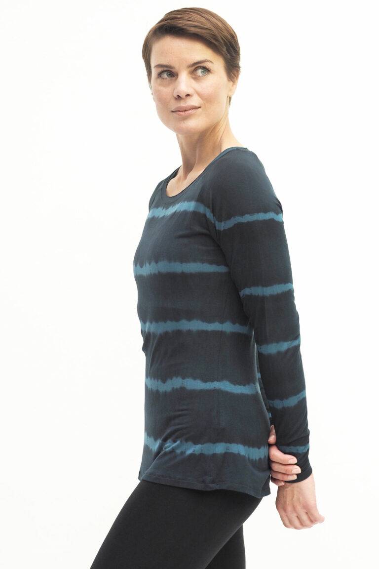 Kismet Yogastyle Nandi LS batik emerald 50% Rabatt mit kostenlosem Versand