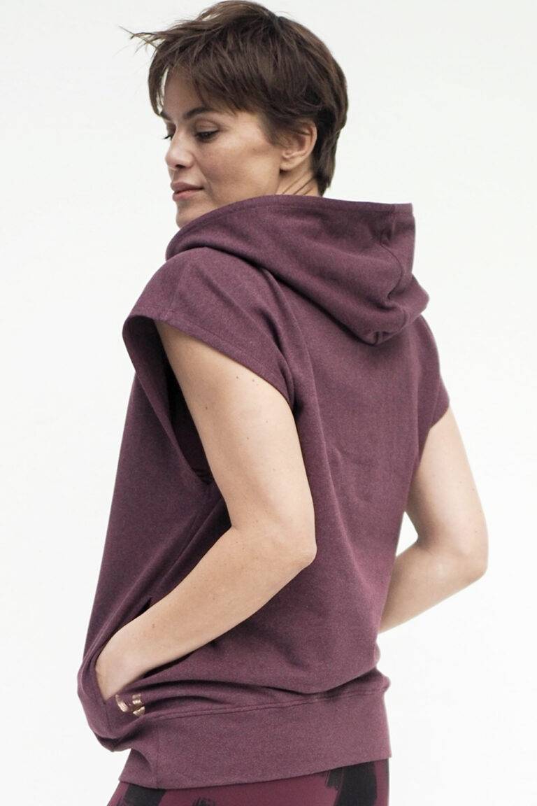 Kismet Yogastyle Hanuman Hoodie ruby marl Im Verkauf