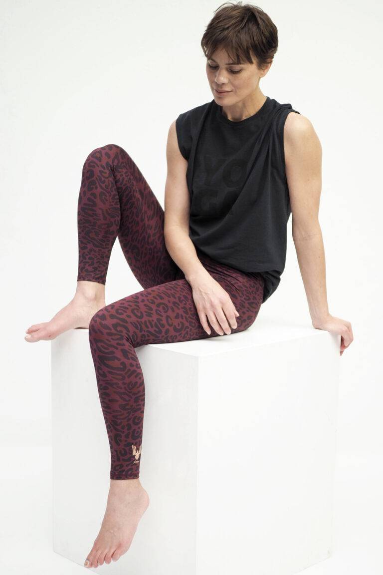 Kismet Yogastyle Ganga Leggings 7/8 leo ruby 2025
