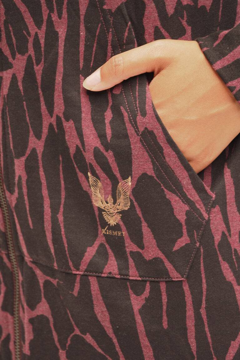 Kismet Yogastyle Pangu Jacket ruby marl skin Outlet