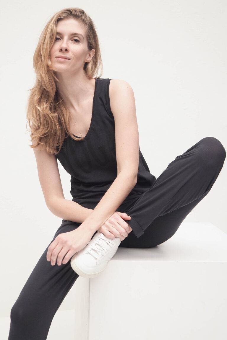Kismet Yogastyle Ananda Tank anthracite YOGA Schlussverkauf