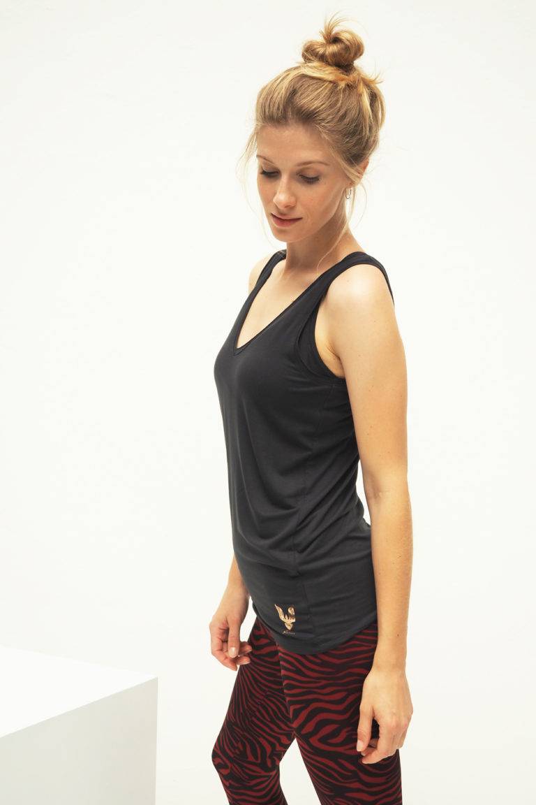 Kismet Yogastyle Yoga Tank Sumati – Anthracite Günstiger Verkauf