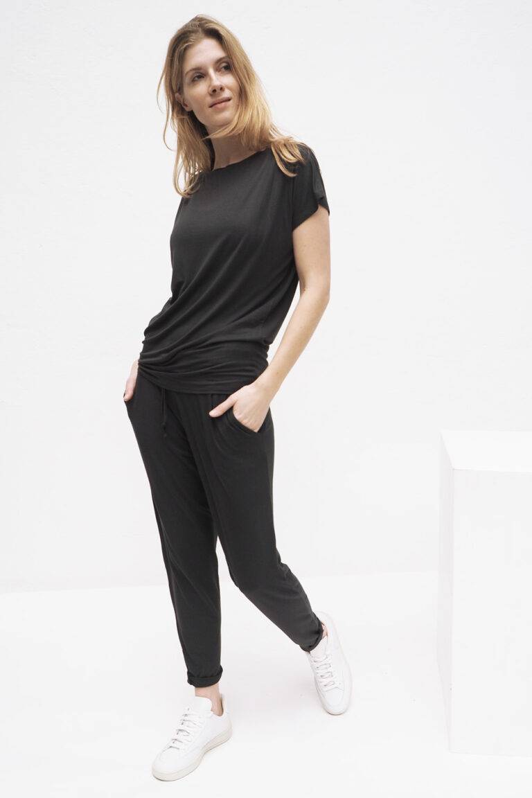 Kismet Yogastyle Yoga Tee Manavi – Anthracite Fabrikverkauf