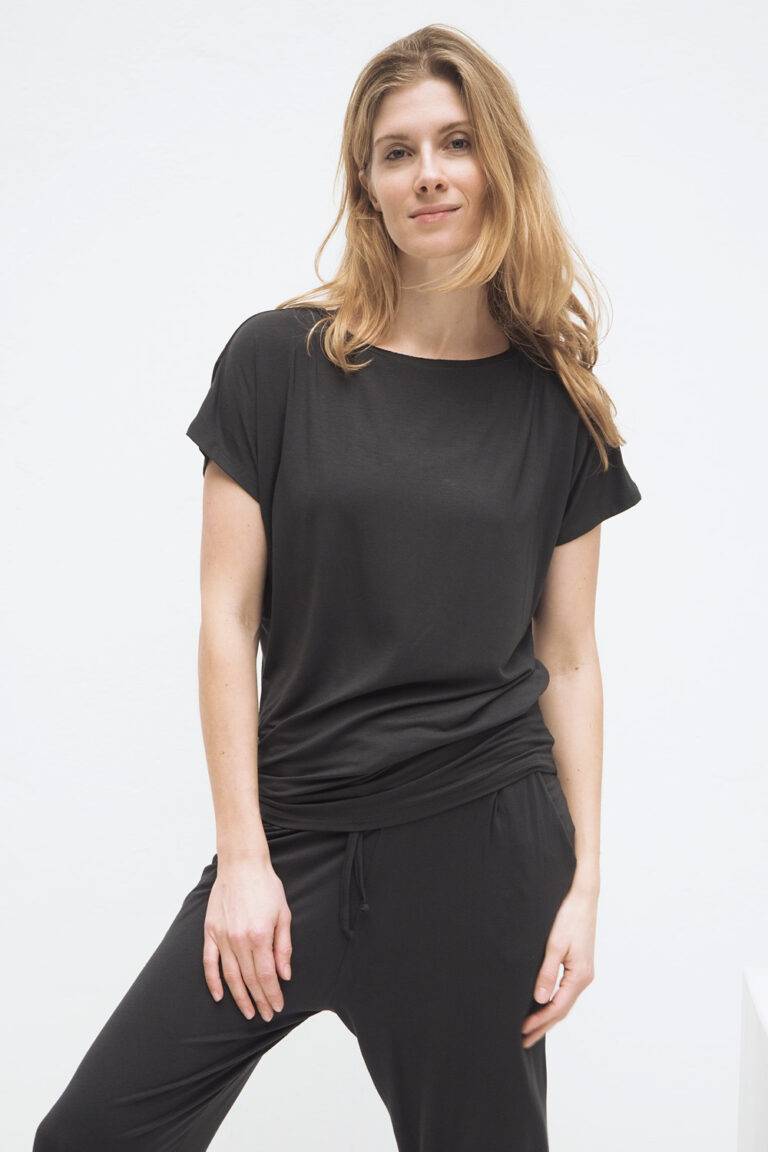 Kismet Yogastyle Yoga Tee Manavi – Anthracite Fabrikverkauf