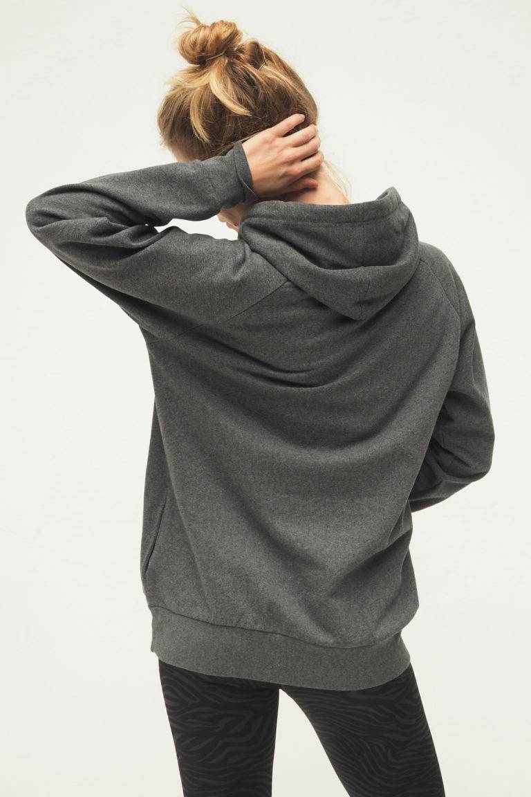Kismet Yogastyle YOGA Hoodie Rudra – Grey Marl Limitierter Zeitrabatt