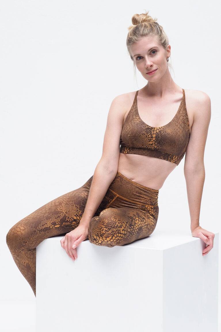 Kismet Yogastyle Yoga Bra Top Amba – Desert Snake Blitzangebot