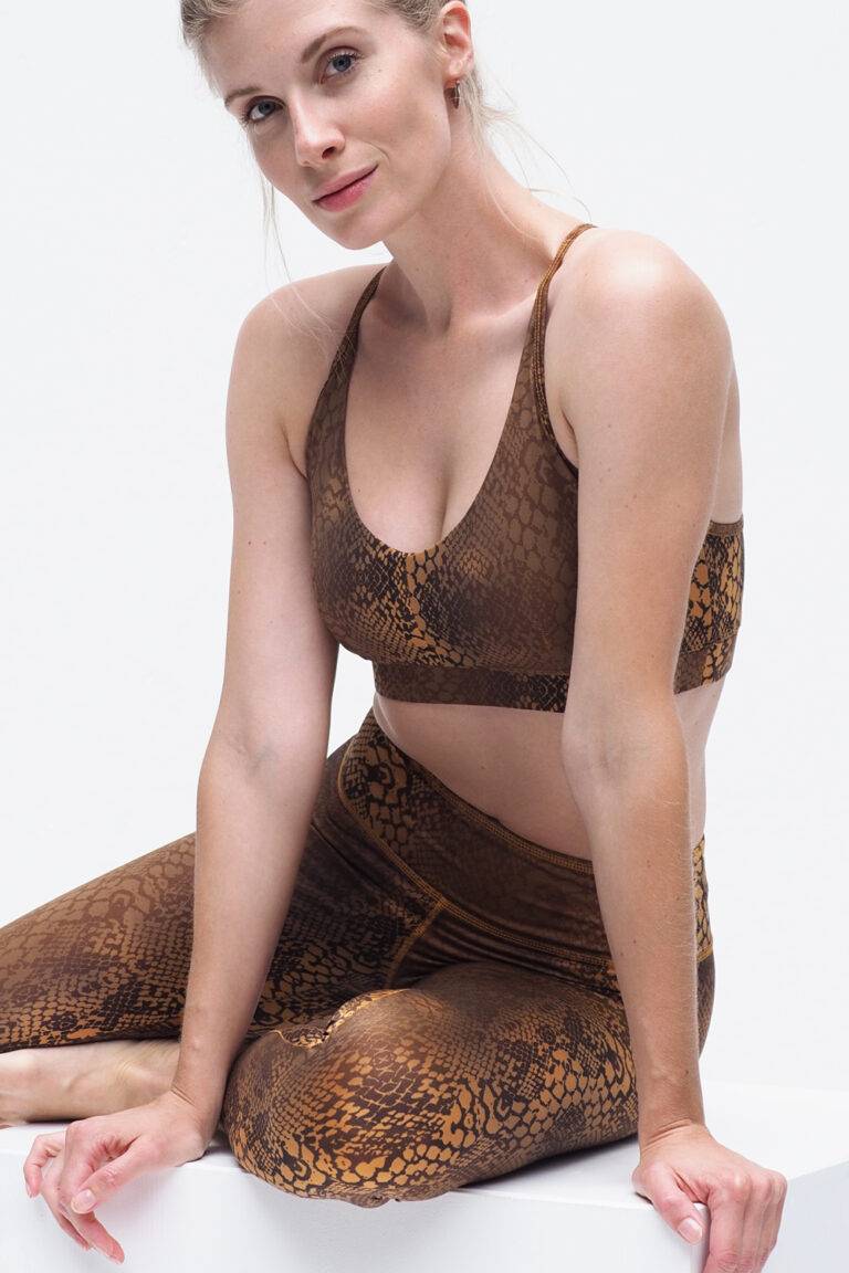 Kismet Yogastyle Yoga Bra Top Amba – Desert Snake Blitzangebot