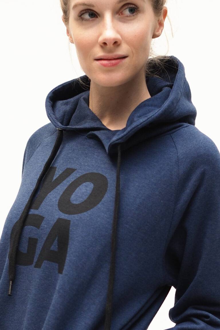 Kismet Yogastyle YOGA Hoodie Rudra – Blue Marl Neuheiten