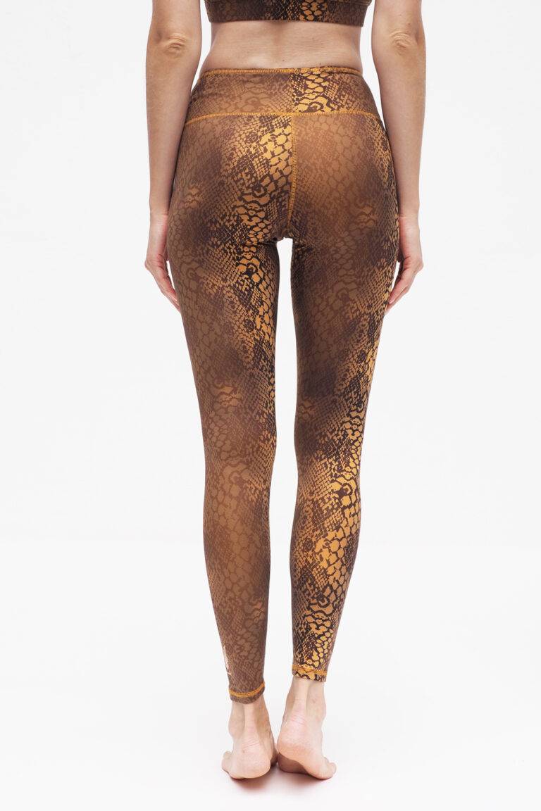 Kismet Yogastyle Yoga Leggings Ganga 7/8 – Desert Snake Sonderangebote