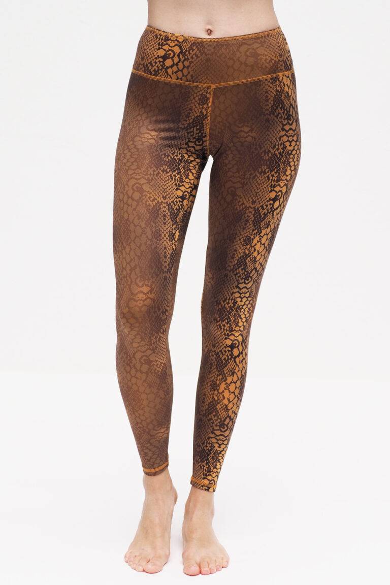 Kismet Yogastyle Yoga Leggings Ganga 7/8 – Desert Snake Sonderangebote