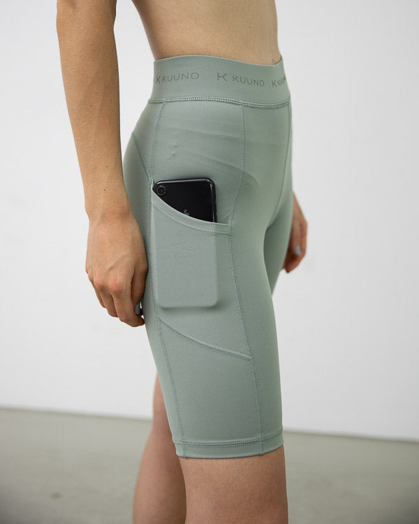 Kuuno Dynamic Biker Shorts Iced Pistachio Meist gekauft