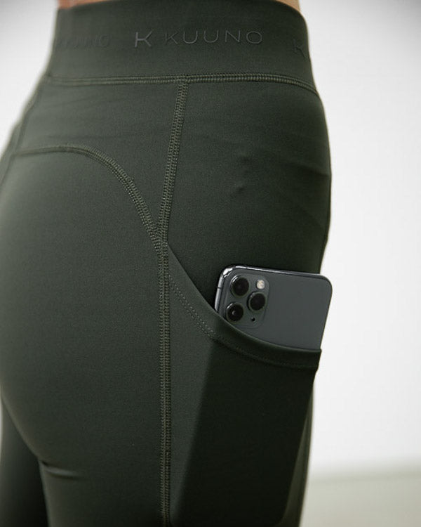 Kuuno Dynamic Biker Shorts Forest Green Outlet