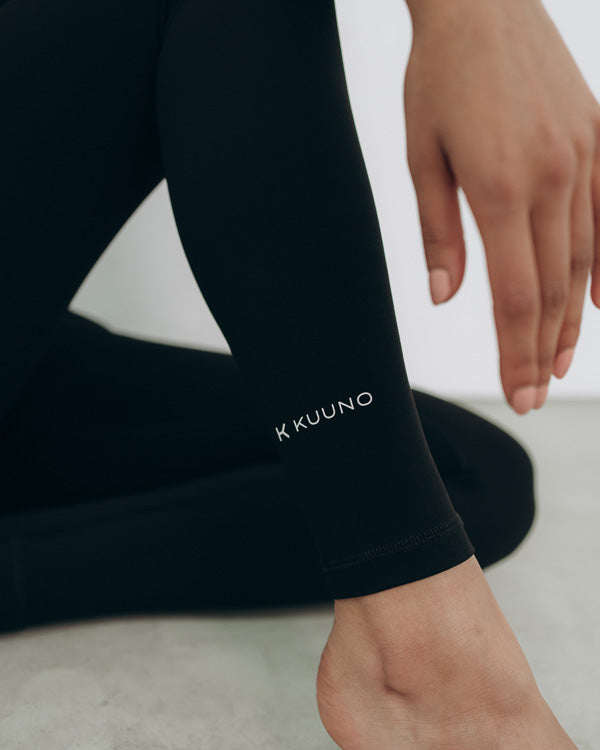 Kuuno Essential High Waist Tights Night Black Verkauf
