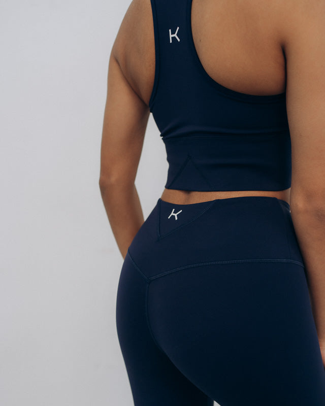 Kuuno Essential High Waist Tights Navy Blue Weihnachtsangebot