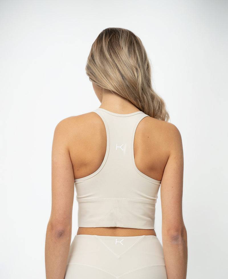 Kuuno Essential Movement Bra Light Beige Günstiger Verkauf