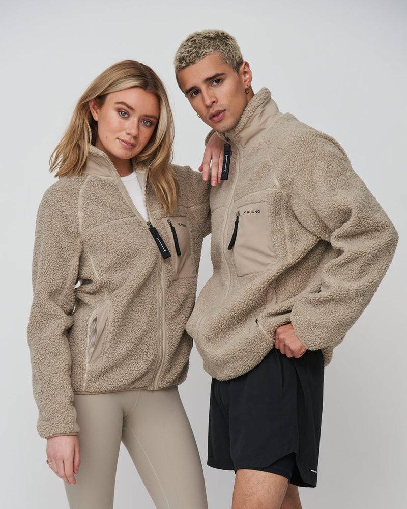 Kuuno Everyday Fleece Jacket Deep sand