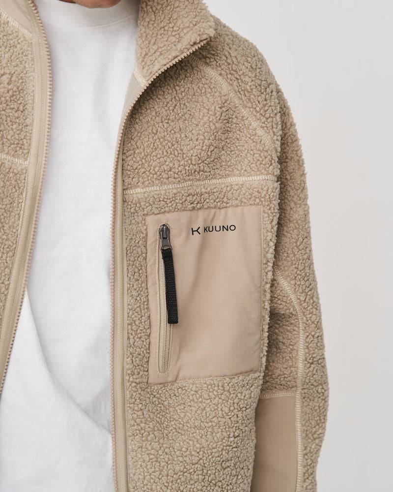 Kuuno Everyday Fleece Jacket Deep sand Meist gekauft