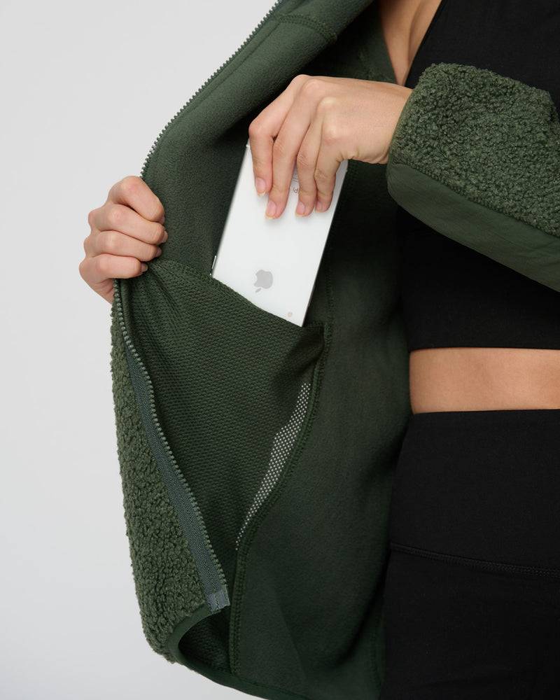 Kuuno Everyday Fleece Jacket Forest Green Blitzverkäufe