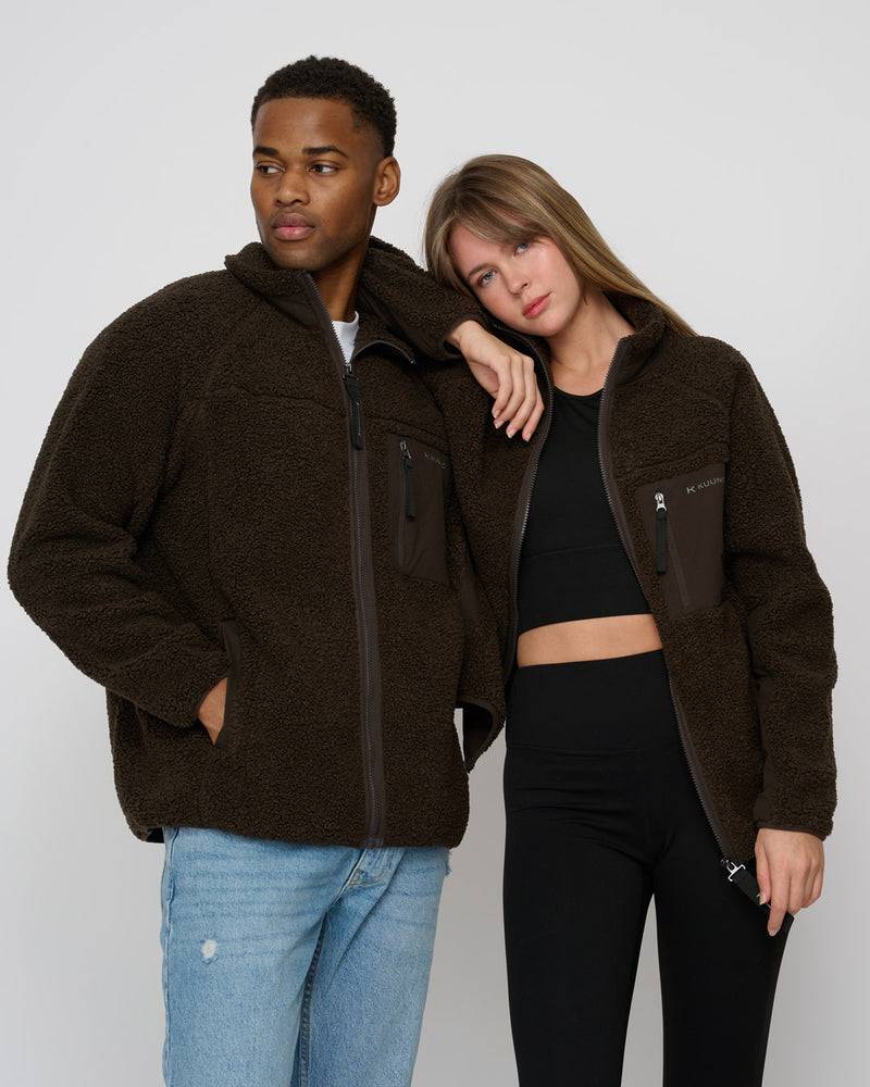 Kuuno Everyday Fleece Jacket Midnight Brown