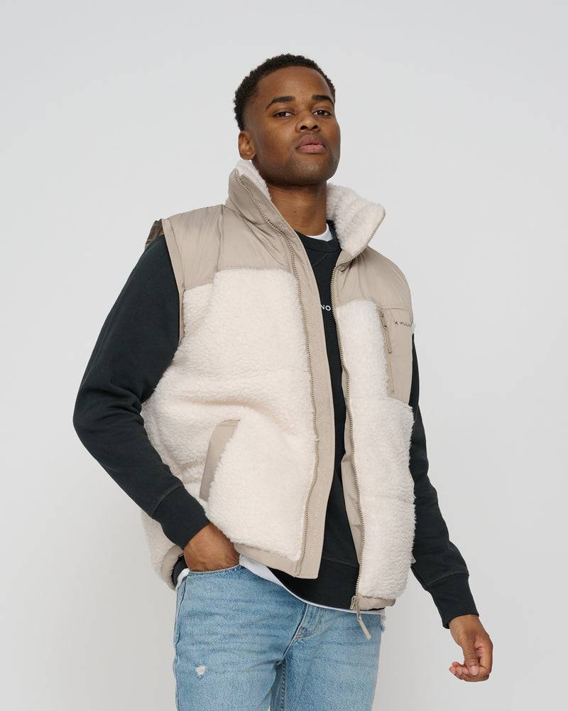 Kuuno Everyday Puffer Jacket Off White Auslauf