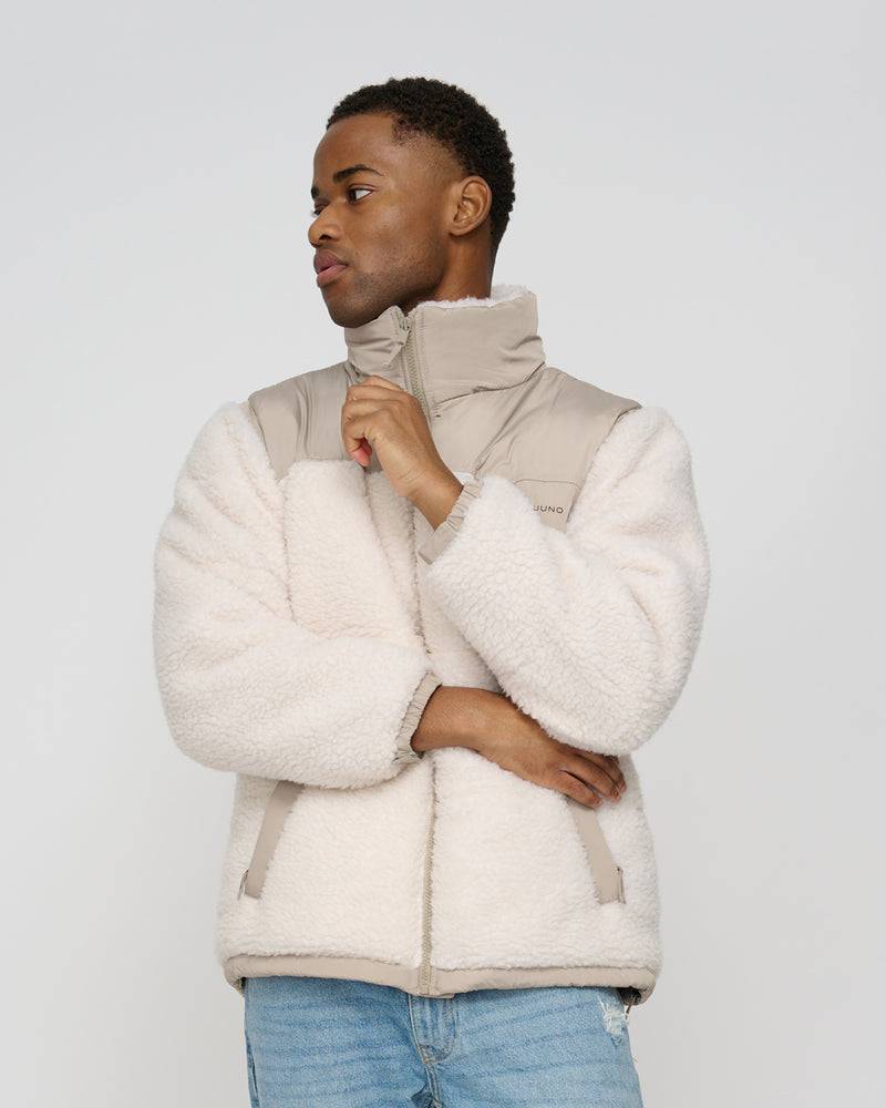 Kuuno Everyday Puffer Jacket Off White Auslauf