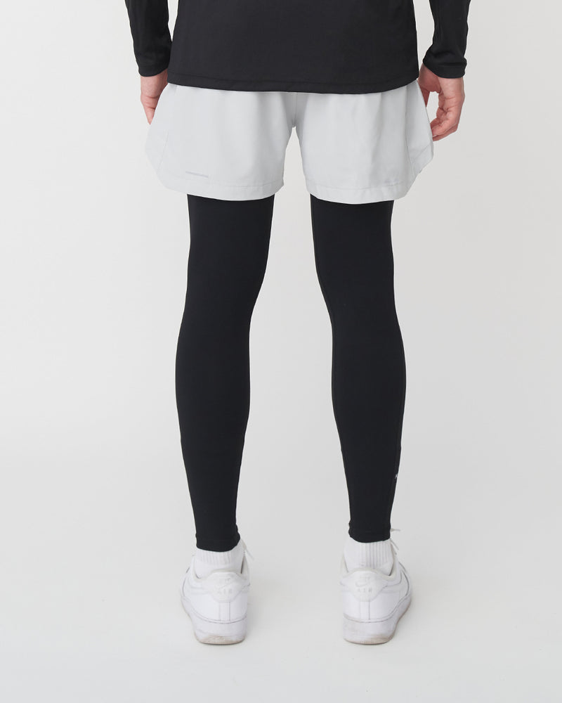 Kuuno Dynamic Long Leg Shorts Simple Grey Schlussverkauf