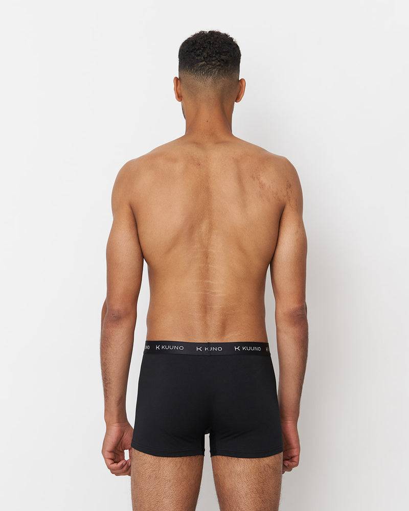 Kuuno 3er-Set Everyday Boxers Short Night Black Fabrikverkauf