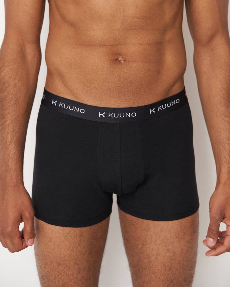 Kuuno 3er-Set Everyday Boxers Short Night Black Fabrikverkauf