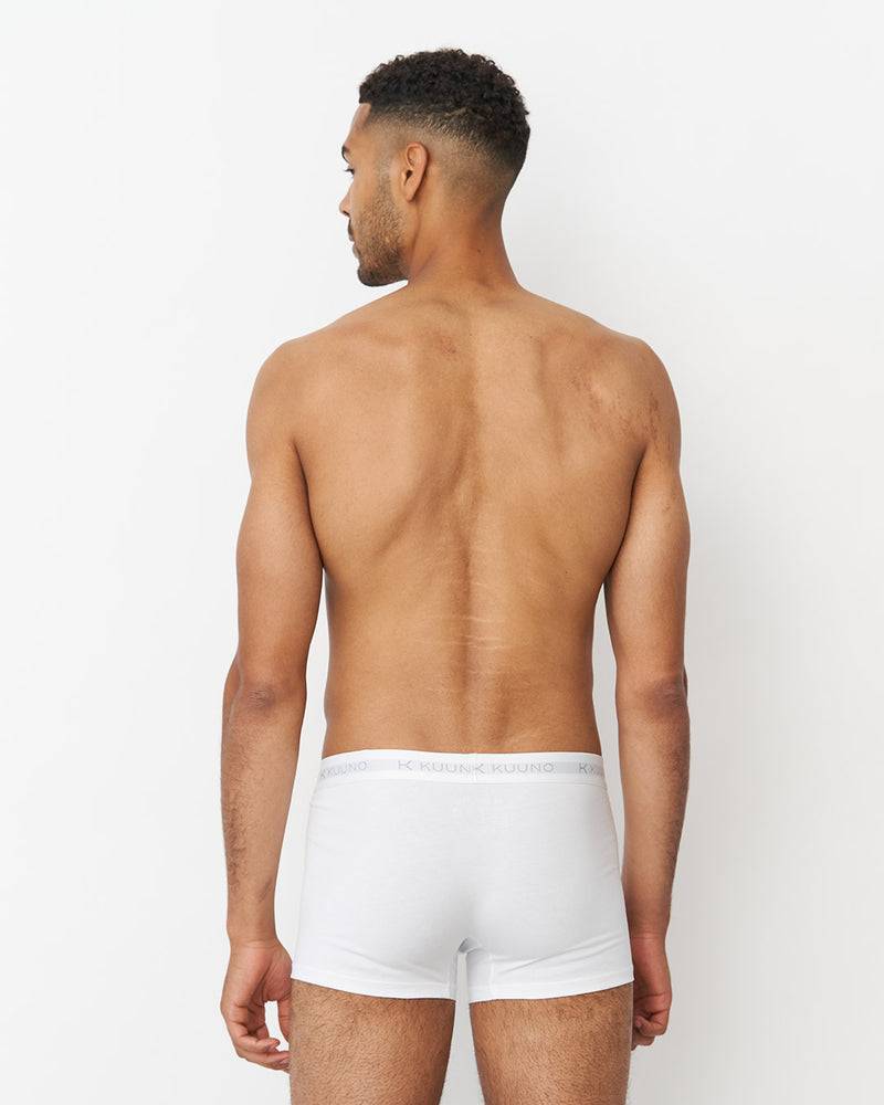 Kuuno 3er-Set Everyday Boxers Short Classic White Günstiger Verkauf