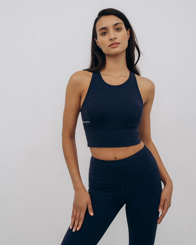 Kuuno Essential Movement Bra Navy Blue