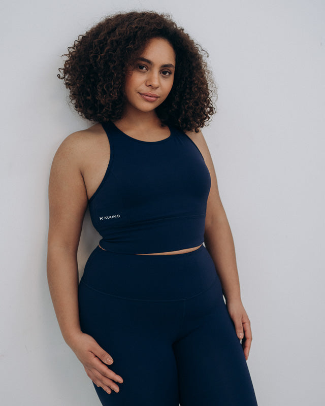Kuuno Essential Movement Bra Navy Blue Meist gekauft