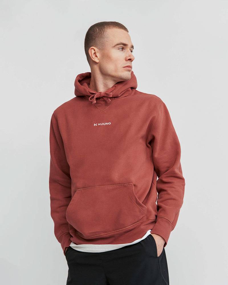 Kuuno Everyday Hoodie Marsala Red Schlussverkauf