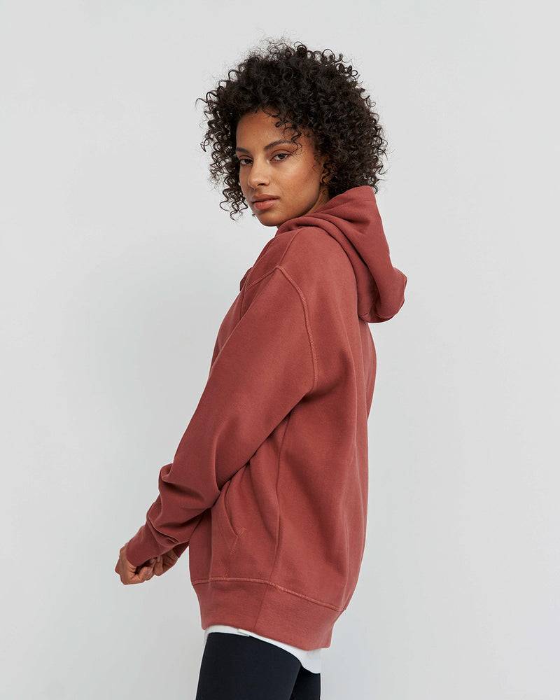 Kuuno Everyday Hoodie Marsala Red Schlussverkauf