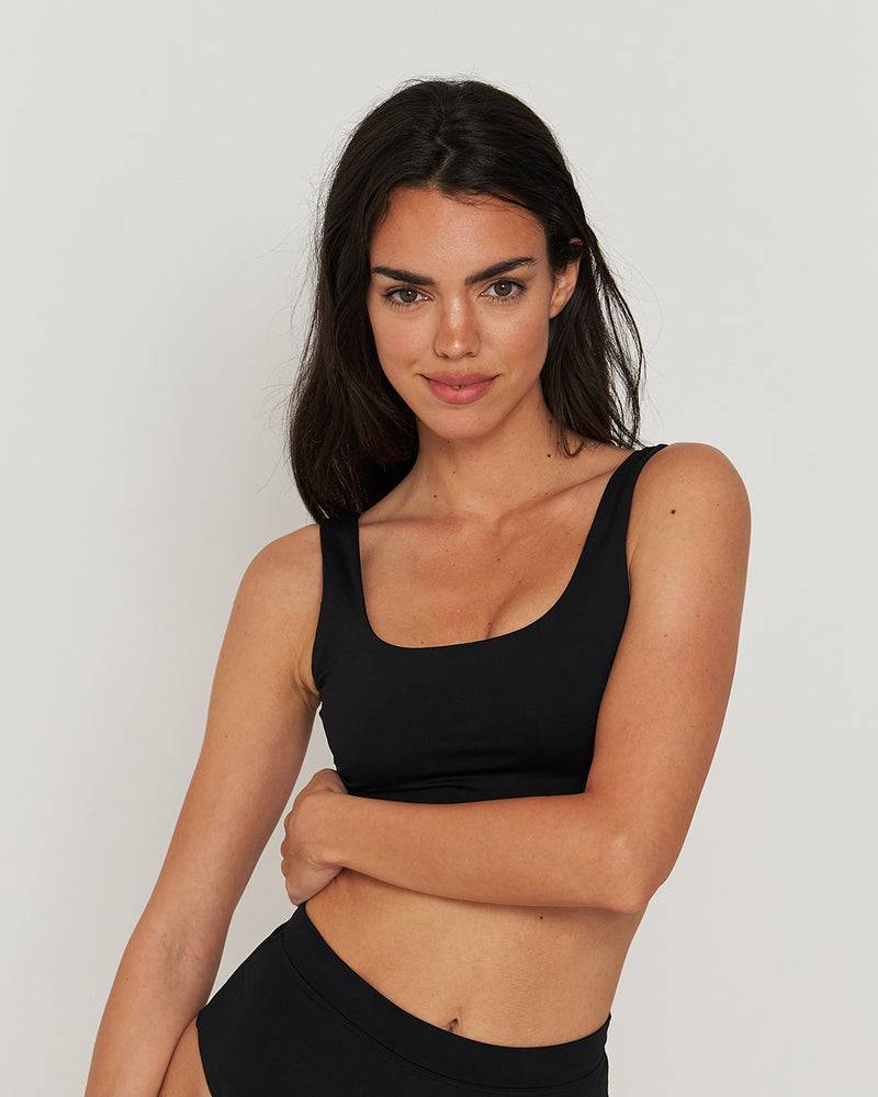Kuuno Bikini Top Night Black