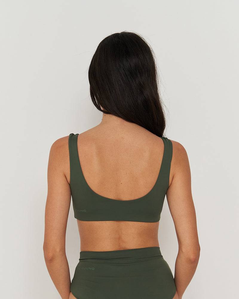Kuuno Bikini Top Forest Green Riesige Rabatte
