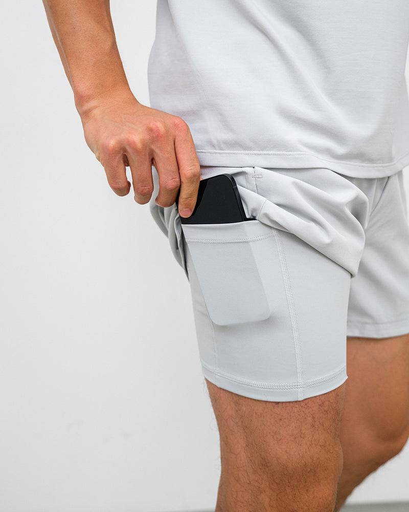 Kuuno Dynamic Sports Shorts Simple Grey Auslauf