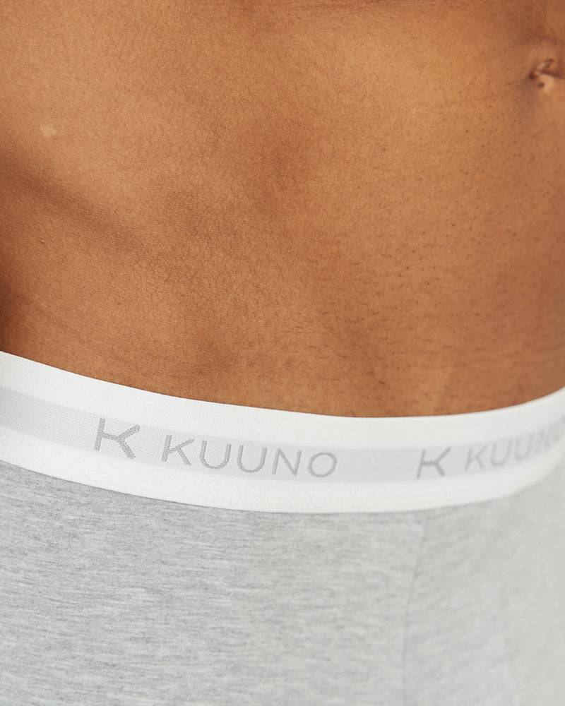 Kuuno 3er-Set Everyday Boxers Short Light Grey Angebote