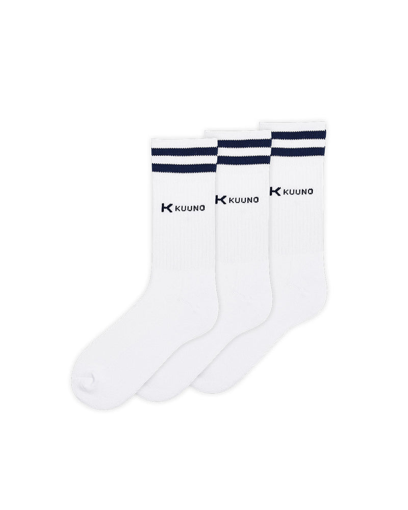 Kuuno 3er-Set Everyday Socks Navy Blue